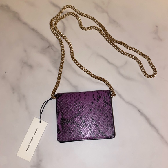 FRENCH CONNECTION Ines Python Card Holder - Picture 7 of 8